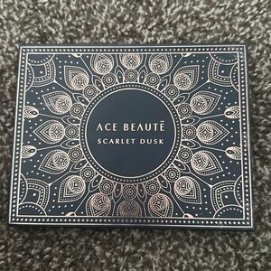 Eyeshadow Palette with Vibrant Shades- ACE BEAUTE SCARLET DUSK- discontinued